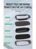 Compatible Protective Key Case for Chery Tiggo 8 Plus, Tiggo 9, Arrizo 5, and Tiggo 7 (2024 Models)