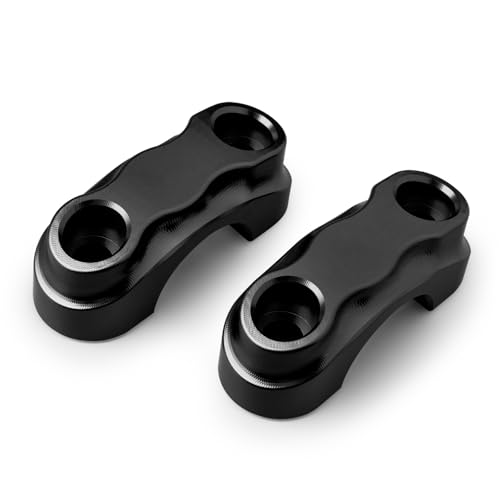 CHINGLAY Motorcycle Handlebar Clamp: Aluminum Alloy Handlebar Clamp for Z900RS (2018-2026) Custom Part (Black) [Parallel Import]