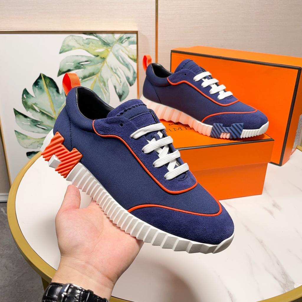 Casual Shoes Sports Lace-up Round Head Mesh Splicing Shoes Trendy Brand Breathable H Fashion Couple Board Shoes