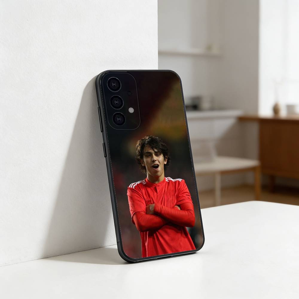 Чехол для телефона Football J-Joao F-Felix для Samsung S25, S24, S21, S22, S23, S30, Ultra, S20, Plus, Fe, Lite Черный корпус Samsung S30Ultra5G
