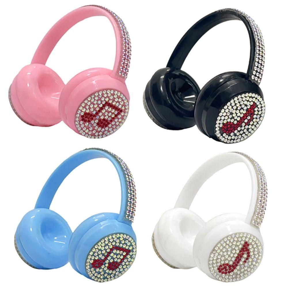 DIY Puppen Kopfhörer Kunststoff Puppen Headset Ohrhörer Spielzeug Kopfhörer für V1 V2 & 17cm Baumwollpuppen