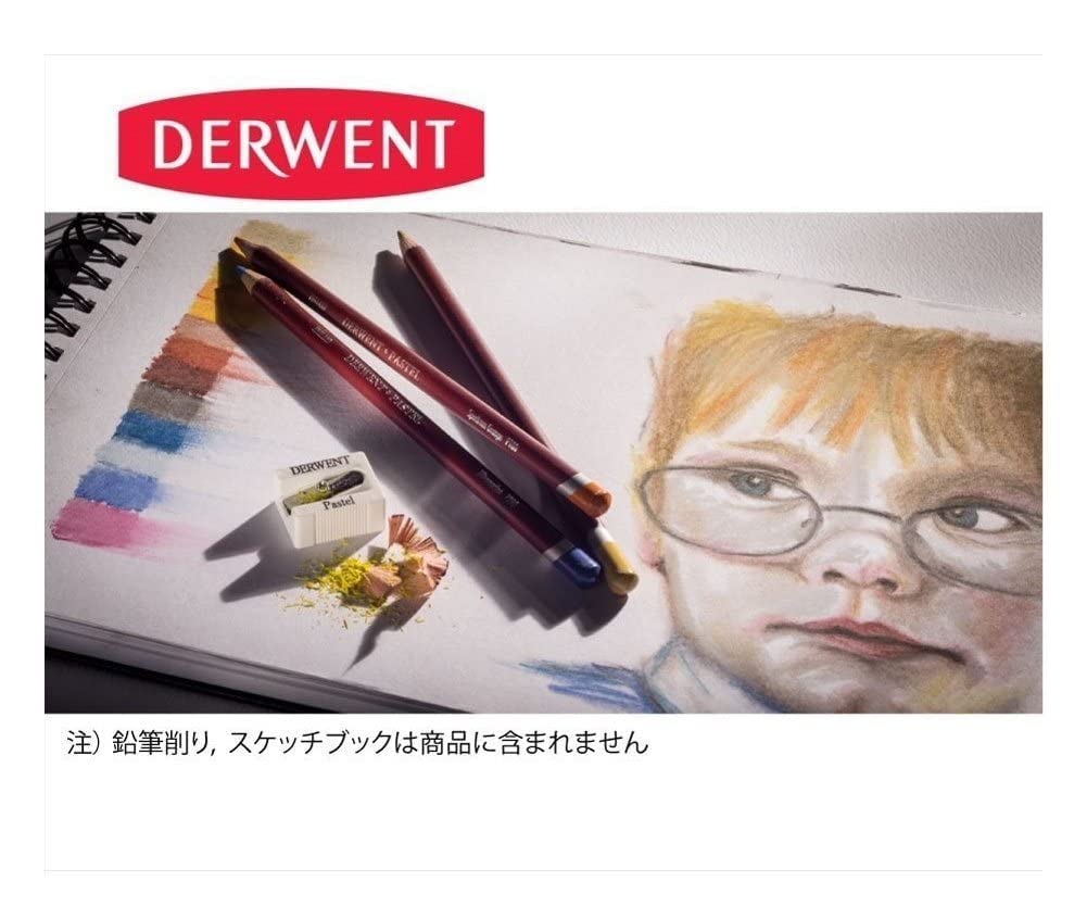 Derwent Colored Pencils, Pastel Pencils, 12-Color Set, 32991