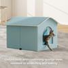 Cat Cooling House Enclosed Pet Shelter ChewResistant Ice Nesting Dog Cat Cool Hideout Portable Sleeping Cave AllSeason Retreat