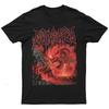 2025 New ABHORRENCE Evoking The Abomination Print Unisex Street Fashion Trend Short Sleeved Pure Cotton Round Neck