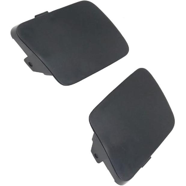 Front Bumper Tow Hook Eye Cover Cap Compatible with Toyota RAV4 2006-2008, 2 PCS/Set, Left & Right