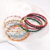 Bambusgelenk Buntes Epoxid-Schnallenarmband aus Edelstahl und Titan - Vielseitiges Design für Damen