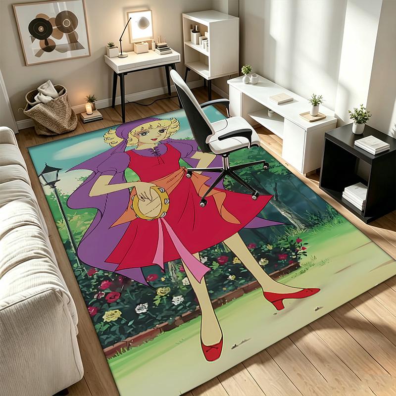 Flower Fairy Lulu A rug suitable for office chair areas living rooms and computer desks perfect for home offices and an ideal holiday gift