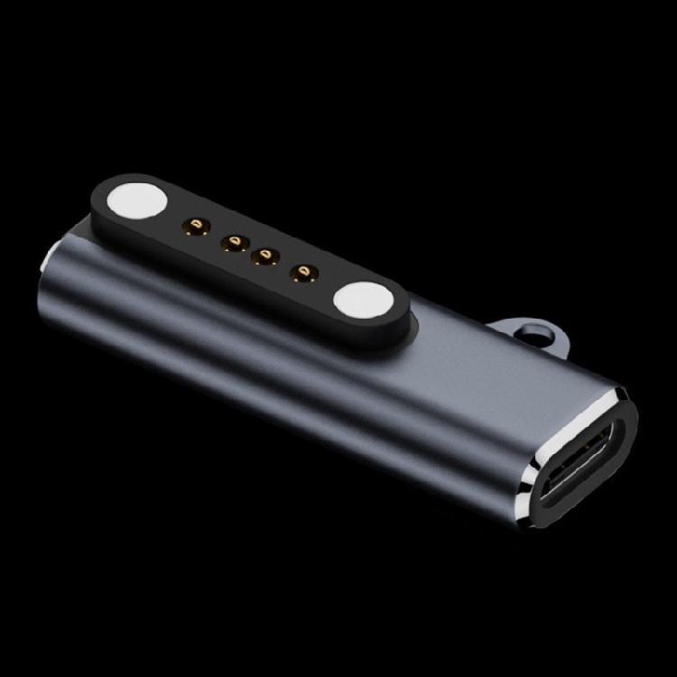 Magnetic Charging Adapter Converter Type C Interfaces Easy Efficient Connection for Smartwatch with Automatic Alignment