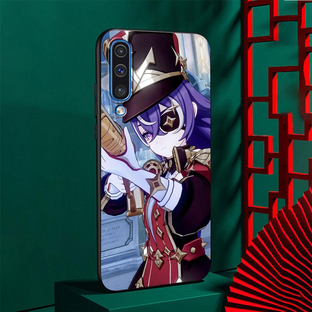 Chevreuse Genshin Impact Case for Samsung Galaxy A03 A04s A20 A30 A20e A70 A70s A50 A40 A30s A50s A20s TPU Black Phone Cover
