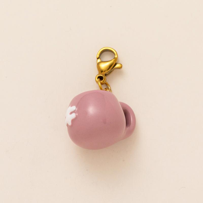 

1PCS Stainless Steel Enamel Pendants Cute Flower Leaf Charm Accessories For Jewelry Making Necklace Earring Hanging Accessories
