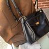 Women's Shoulder Bag Korean Fashion Large Capacity Simple Retro Satchel Versatile One Shoulder Diagonal Tote Bag