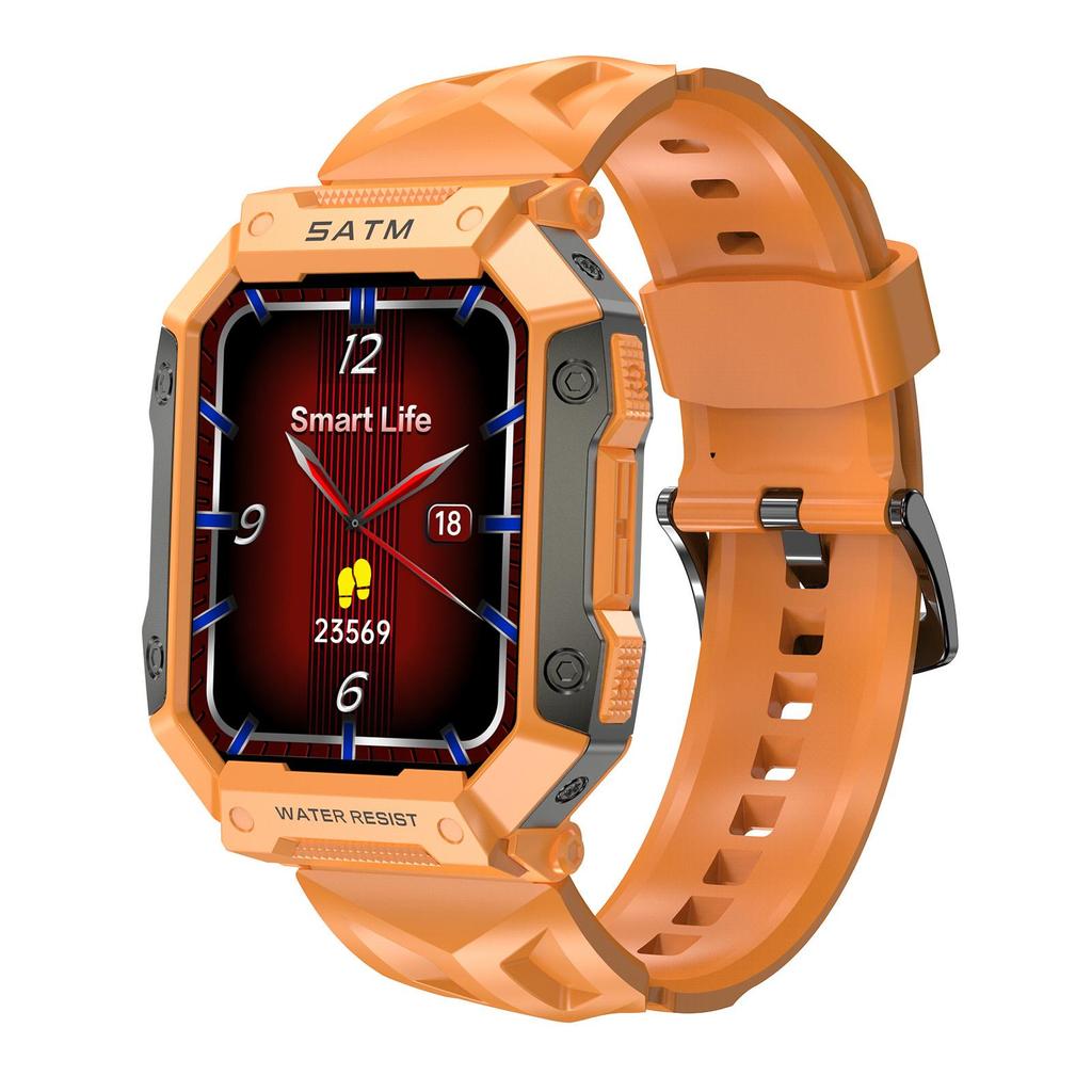 Rainbuvvy PG333 Smart Watch 1.92inch Touch Screen Bluetooth Call Heart Rate Sleep Monitoring Pedometer Outdoor Sports Watch