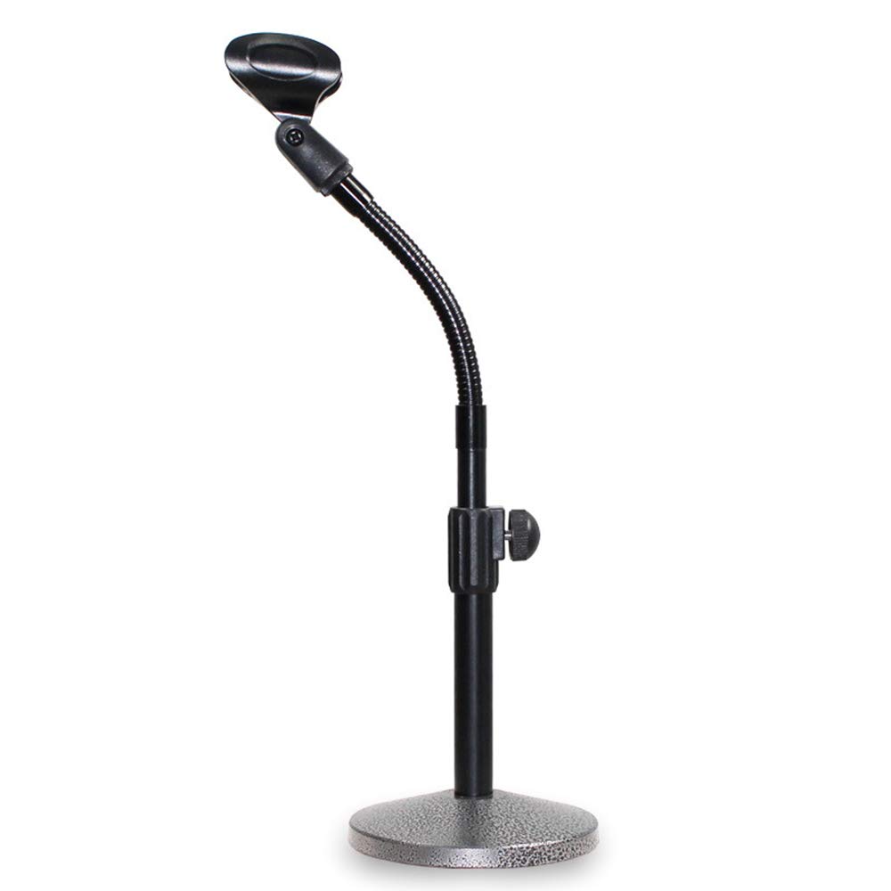 

SHITORASU Настольный микрофон Высота Мягкий угол с Держателем микрофона Стойка, Регулируемый, Ламповый, Регулируемый, Устойчивый, Черный, чёрный