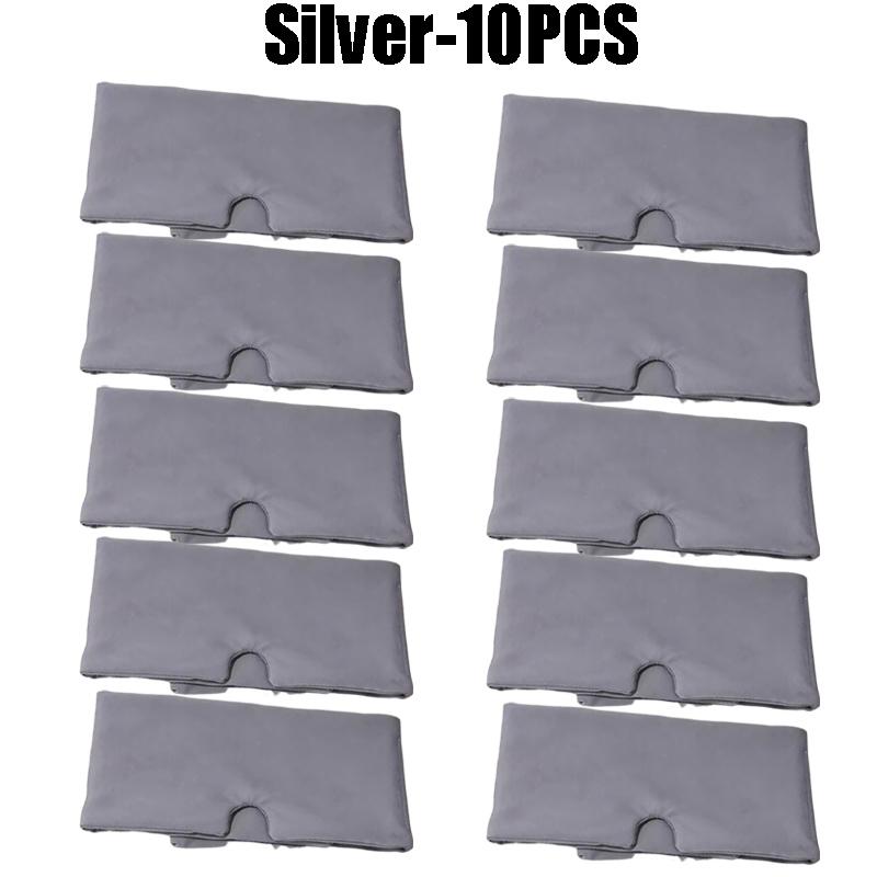 Schlafmaske mit Gewichten zur Linderung von Augenbelastung mit wissenschaftlicher Druckverteilung Ideal für Zuhause, Reisen, Augenpflege