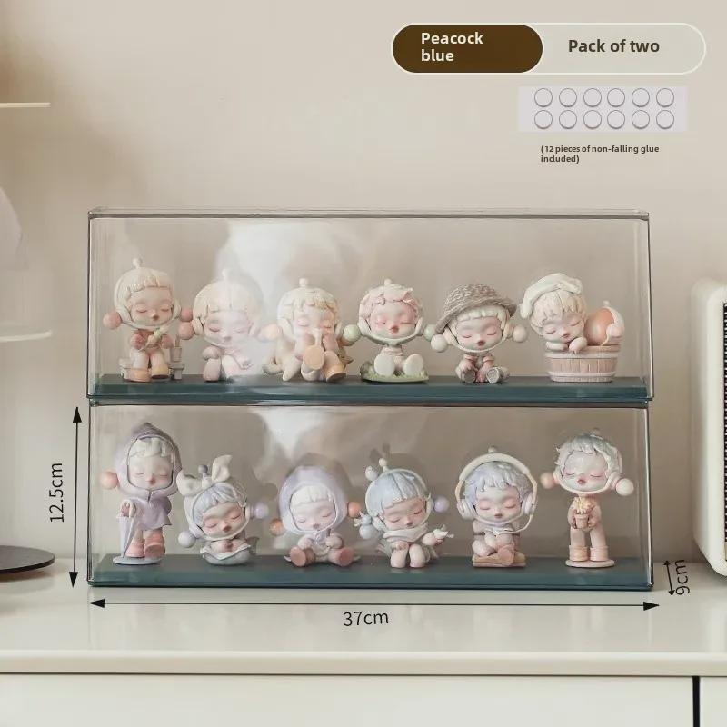 Acrylic Dustproof Display Stand for Figures and Lego by Bubble Mart