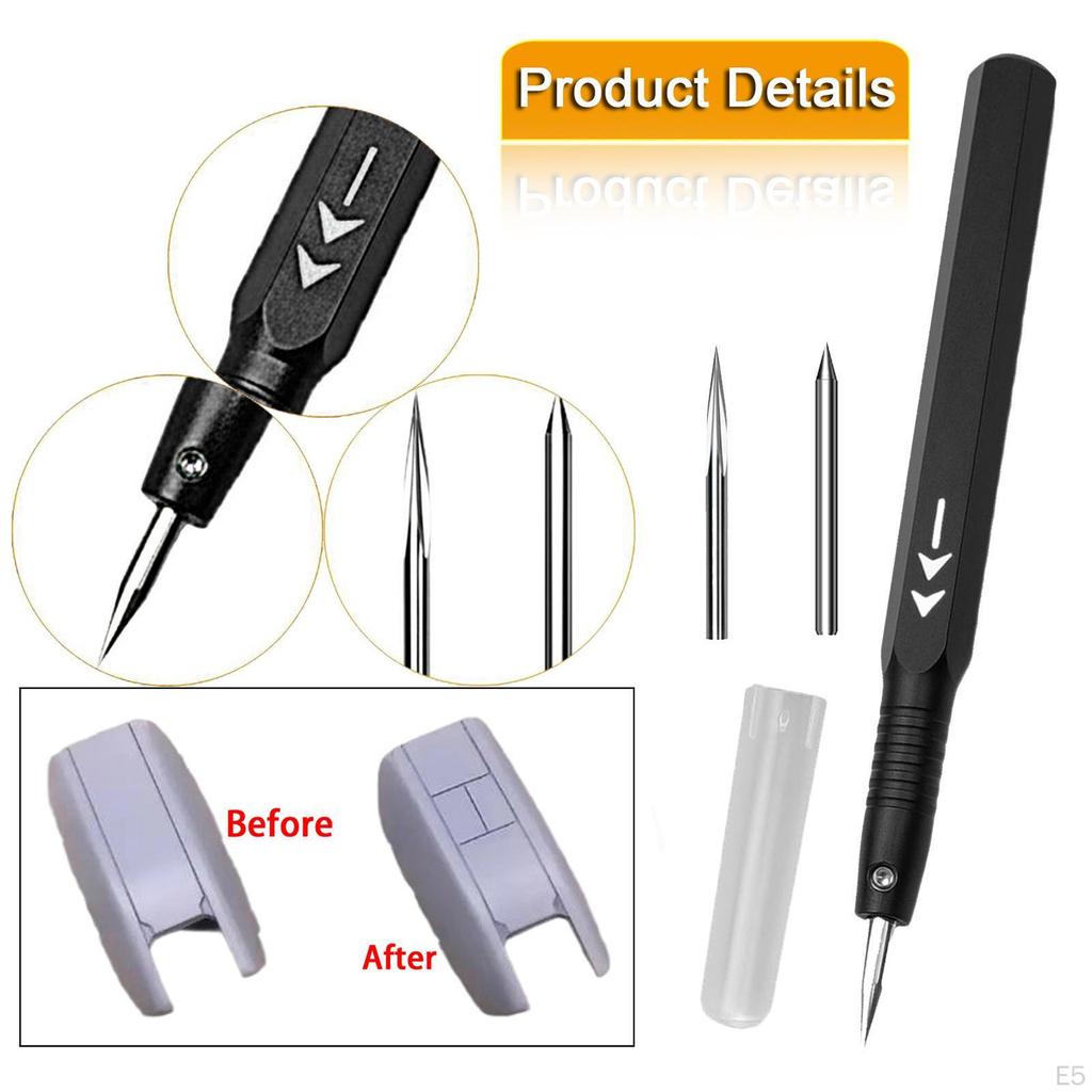 Carving Chisel for Modeling, Easy to Use, Alloy Steel with Hexagonal Handle And Non-slip Cap