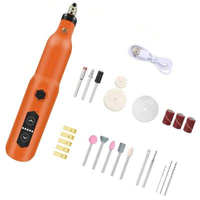 High Efficiency Multipurpose Ergonomic Handle Rotary Tool 5 Speed Adjustment for Home Use Crafting with LED Illumination