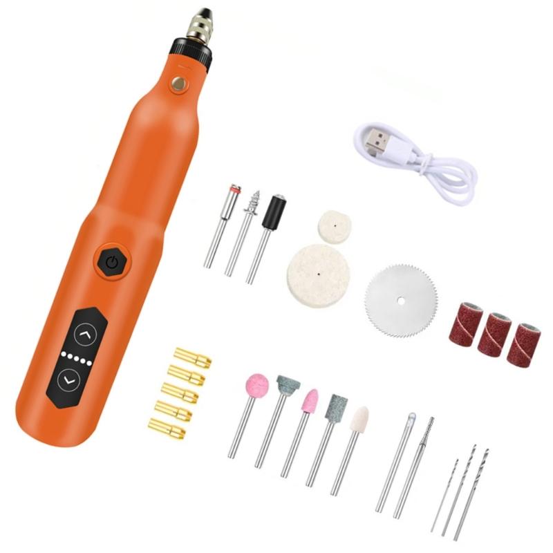 Vysoce účinný víceúčelový ergonomický držák rotačního nástroje 5stupňové nastavení pro domácí použití, řemesla s LED osvětlením