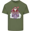 Biker Santa Christmas Motorcycle Motorbike Unisexs Light Cotton TShirt