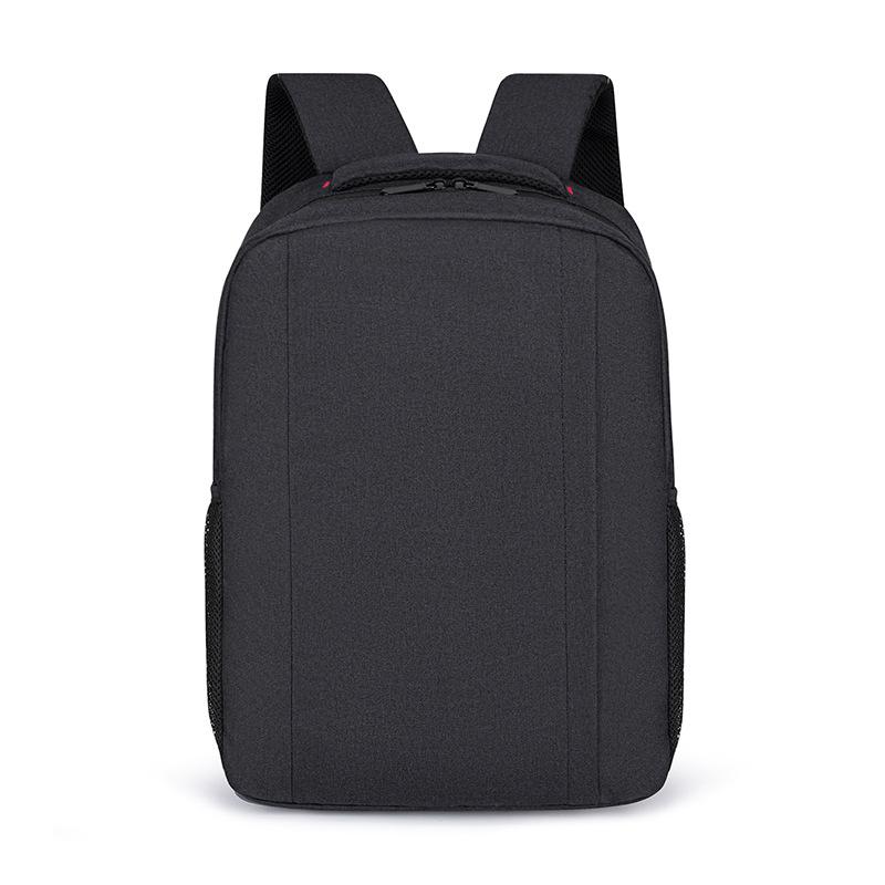 

Новый мужской простой деловой рюкзак Стильный рюкзак для путешествий большой вместимости Сумка для ноутбука для поездок на работу чёрный