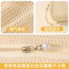 Large Capacity Key Bags Transparent Cosmetic Bag Square Mesh Storage Pouch Zipper Coin Purse Wash Bag Stationery Case
