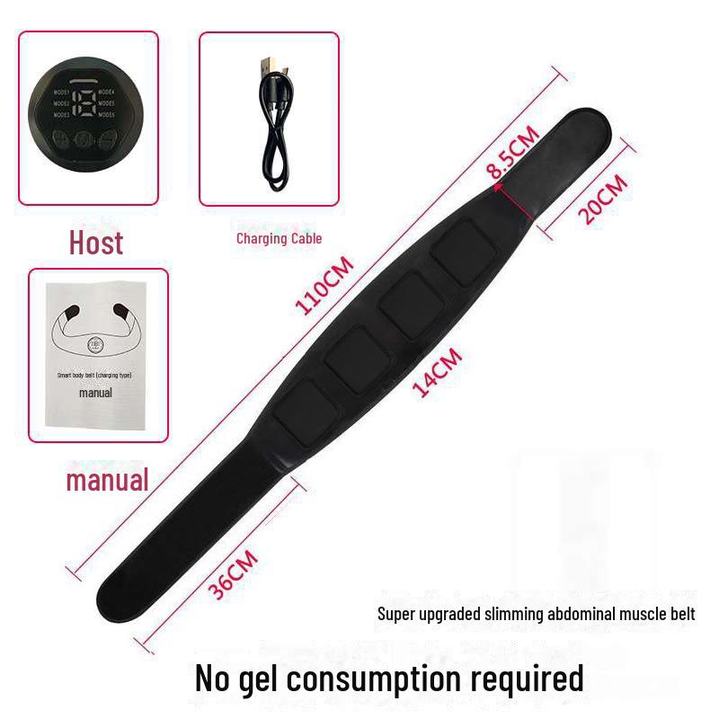 

Умный фитнес-тренажер для мышц живота, пояс 15-speed belt charging model