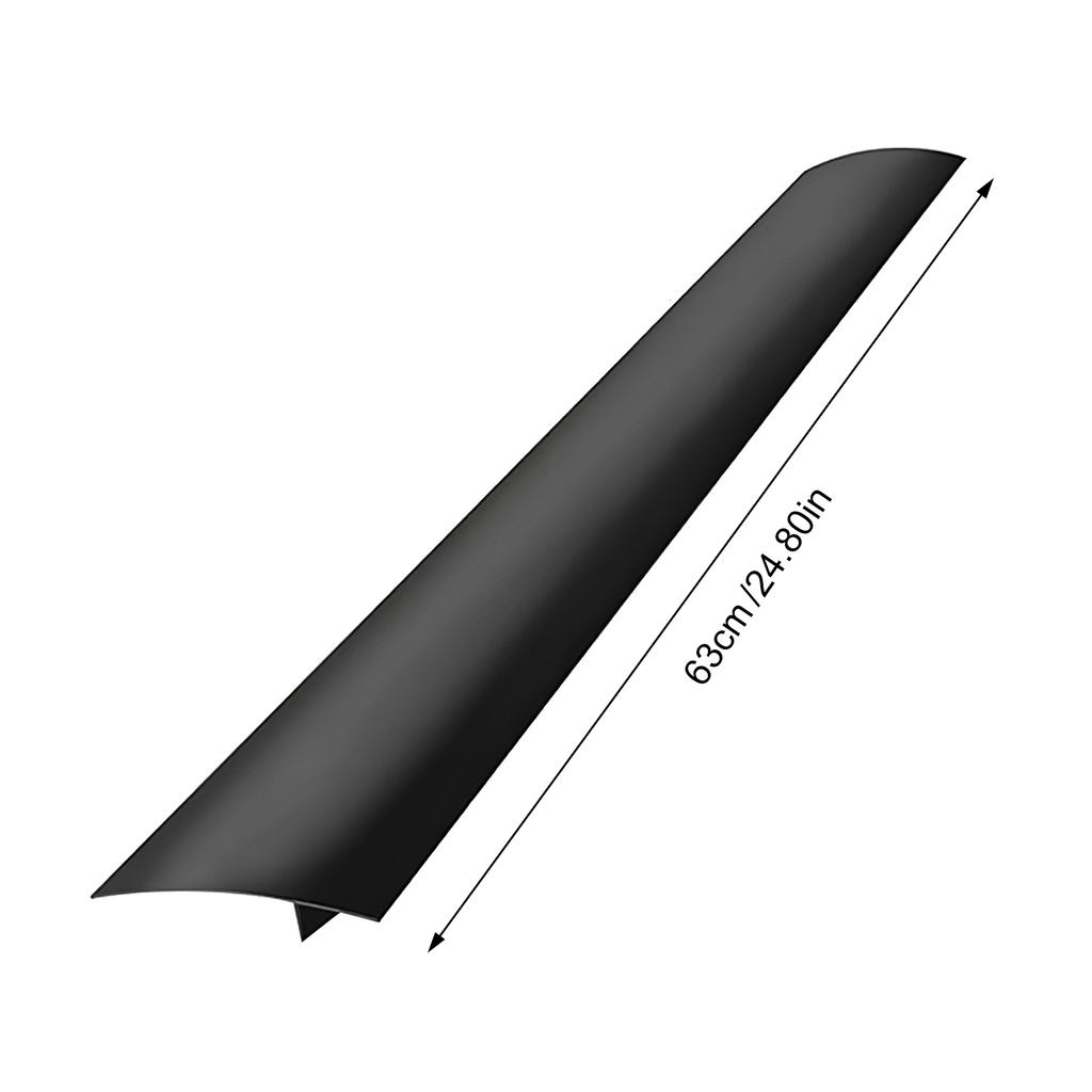 2PCS Kitchen Stovetop T-Shaped Strip Fill the Gap In the Stove Top Design for Household Practical Supplies