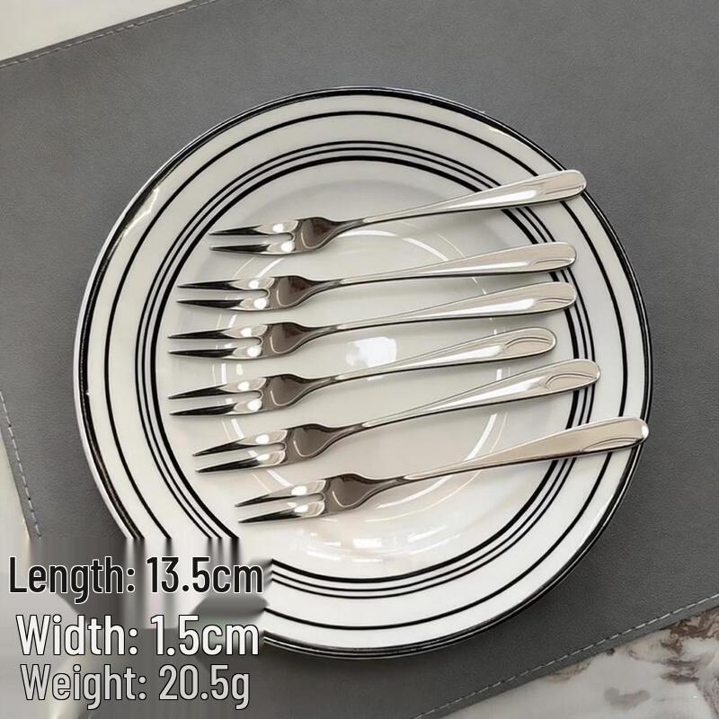 Luxury 304 Stainless Steel Fruit Fork