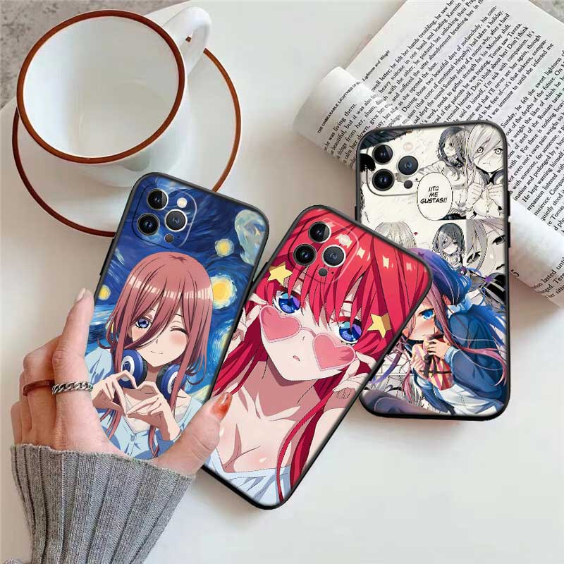 RE47 Nino Miku Itsuki Nakano New High-End Shell Phone Case for Redmi Note 13 14 Pro+ Plus A3 A3X 13X 13C 13R 14S 14C 14R