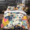 3D Lightweight and Soft Animal Bedding Set, Single Bed, Double Bed, Duvet Cover, Pillowcase, 2/3pcs, Men's Teens, Full Size Cover, Birthday Gift