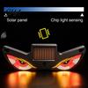 Dynamic Lighting Modes For Cars Solar Demon Eyes Car LED Light, USB Wireless Animated Eye Warning Lights for Windshield Breathing Interior And