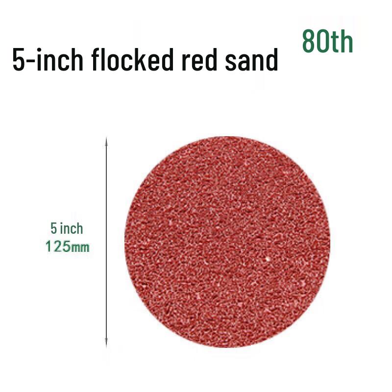 

5-inch Flocked Sandpaper Disc