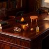 Miniature Kitchen Miniature Set 1/12 Doll House Decoration Hanging Stove Firewood SweetJar Model with Realistic Features