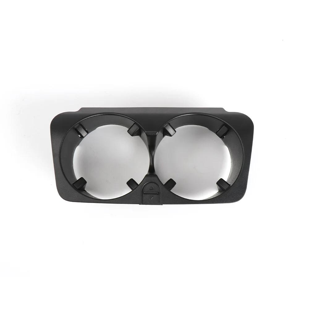 

For Mercedes-Benz Center Console Water Cup Holder Insert Drinks C Class W205 E W213 GLC W253 V class W447 A2056800691 чорний