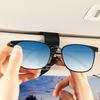 1pcs Car Sun Visor Glasses Box Universal Sunglasses Clip Card For Porsche Cayenne Macan 911 Gt3 918 928 944 968 Boxster Panamera