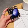 For Samsung Galaxy Z Flip6 5G Case Two-Piece Design Leather+PC Phone Cover