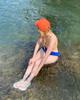 2024 Korean Dongdaemun INS Style Terry Cloth Bikini Swimsuit