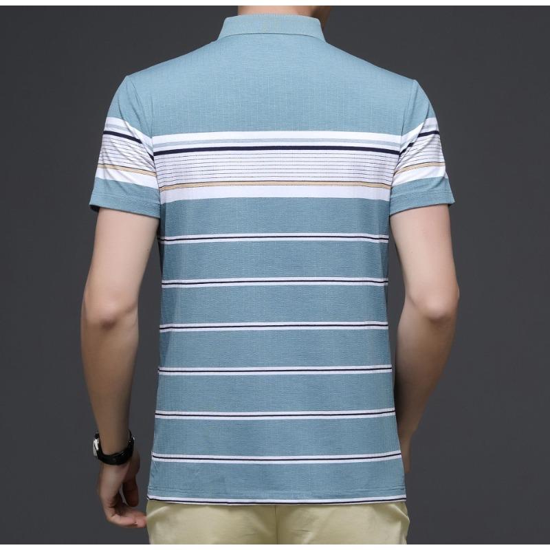 Tricouri cu mânecă scurtă pentru bărbați tineri și de vârstă mijlocie Haine de vară Tricouri cu mânecă scurtă pentru bărbați de vârstă mijlocie Haine noi