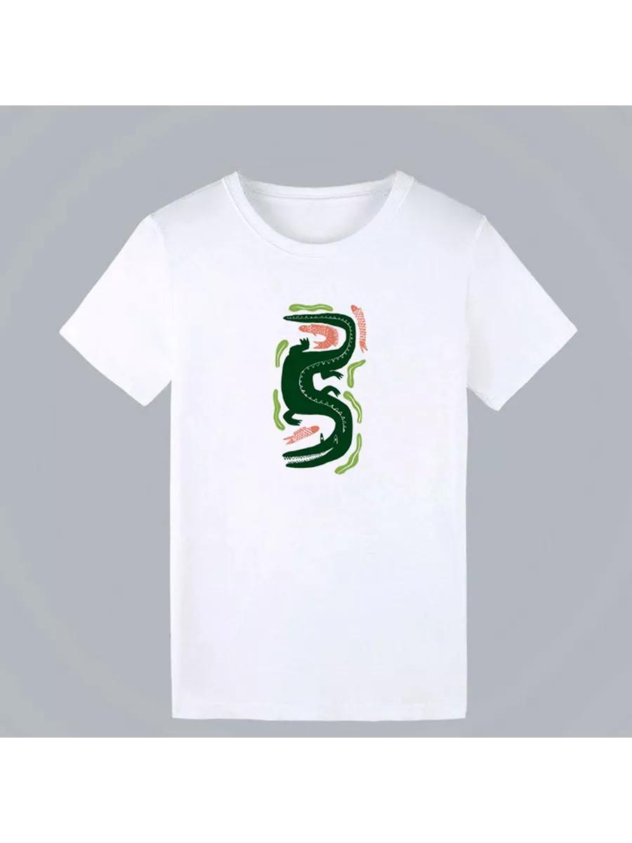 T-shirt with print Crocodile 3XL