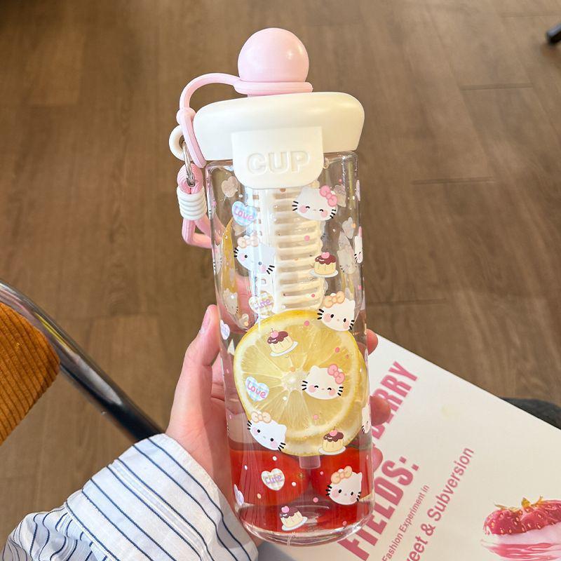 2026 High-Value Summer Large Capacity Cartoon Student Straw Water Cup