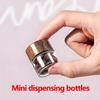 3/6pcs Mini Glass Dispenser Bottles - Ounce Portable Containers, Suitable for Traveling, Picnics, Camping, and Kitchen Use