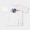 Boys Girls Soft Cotton Graphic Tees Run Stitch Breathable Daily School Wear Kids T-Shirts