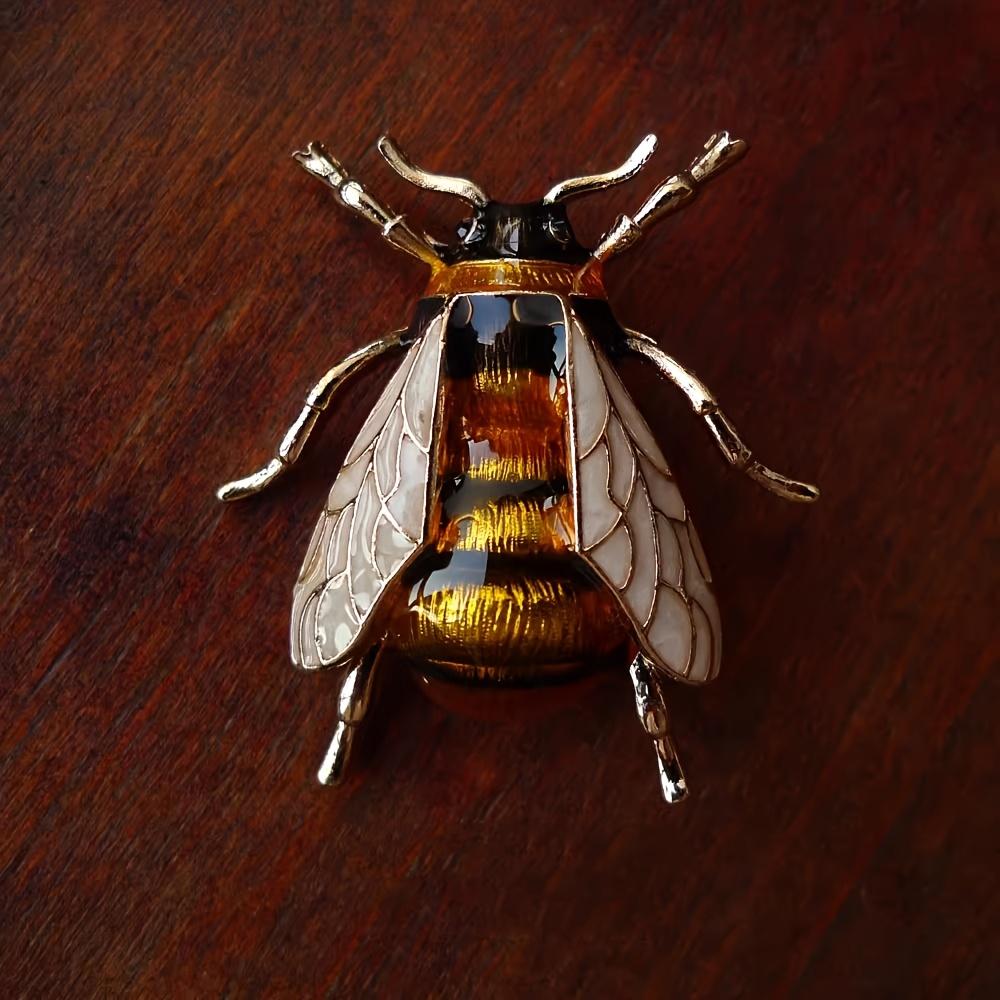 

Очаровательная брошь на тему насекомых с пчелой, идеально подходящая в качестве креативной булавки с мухой. Fly