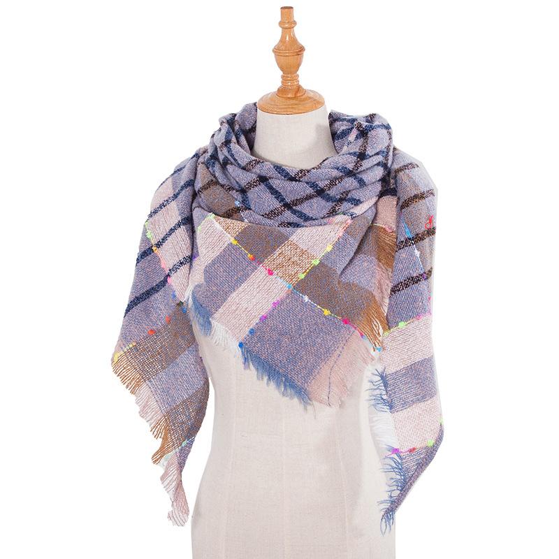 Fashion Imitation Cashmere Women Triangle Scarf Autumn Winter Scarve Pashmina Mujer Female Echarpe Hiver Foulard Bufanda Shawls