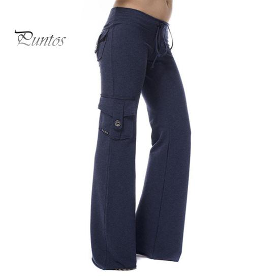 

Женские брюки-карго, однотонные, с несколькими карманами, свободные, повседневные, однотонные, широкие, с эластичной резинкой на талии, спортивные брюки со шнурком XXL синий