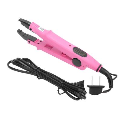 Professional Hair Extension Iron Household Hair Connector Styling Tool Pink