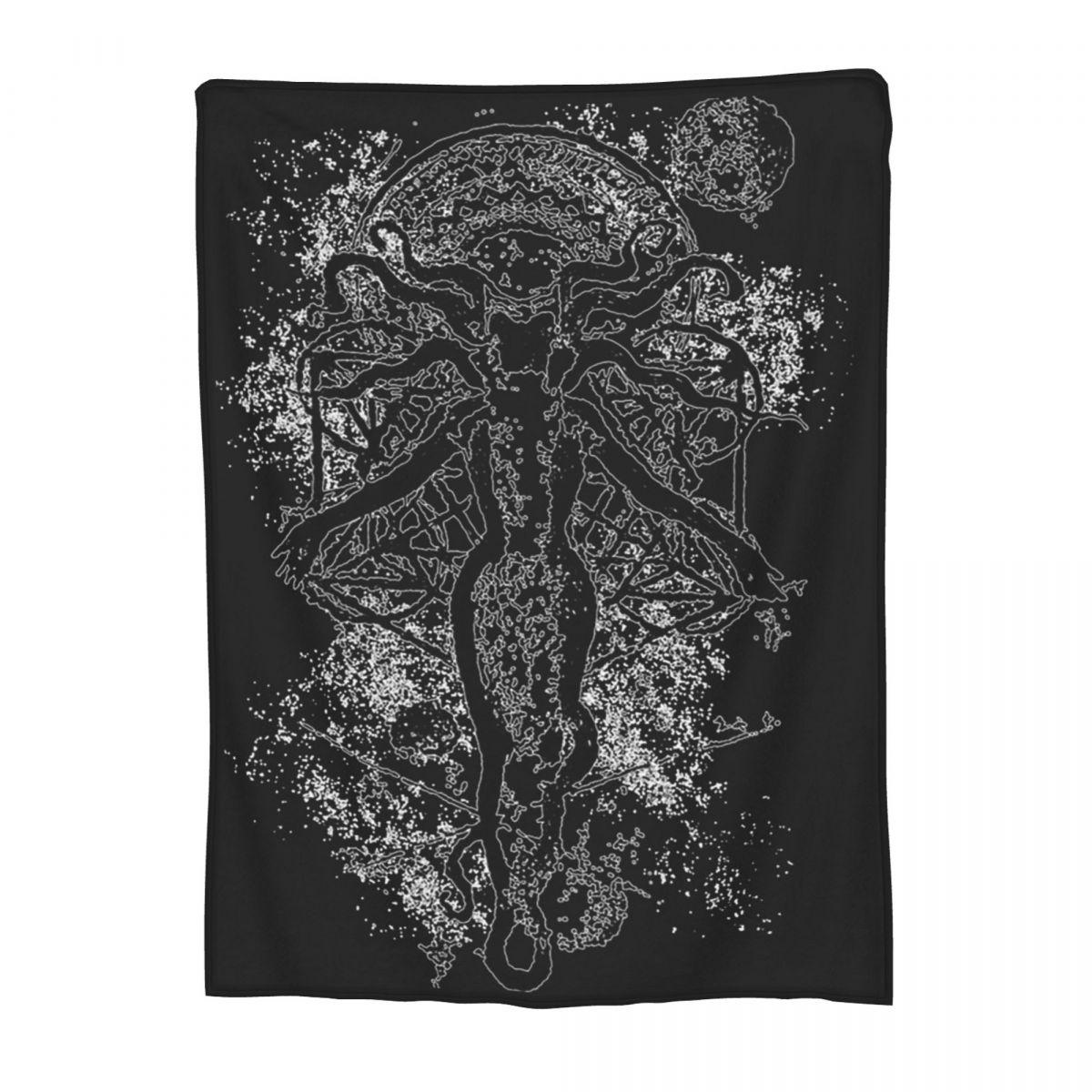 

Darkhold Scarlett Witch Of Chaos Blanket Soft Warm Flannel Throw Blanket Plush for Bed Living room Picnic Travel Home Sofa 30x40in