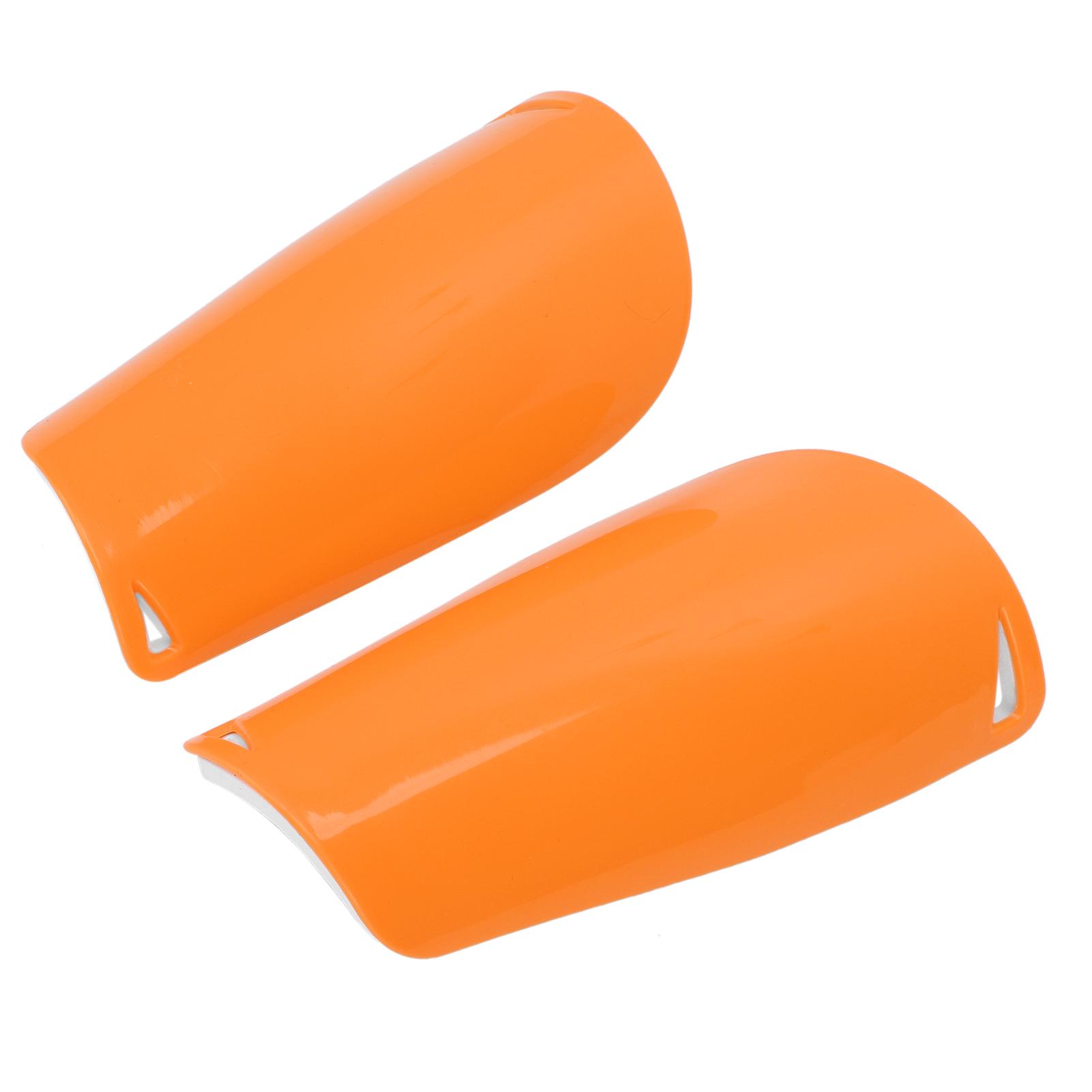 

Soccer Shin Guards EVA Cushioning Sports Shin Pads Calf Protector for Football GameOrange оранжевый