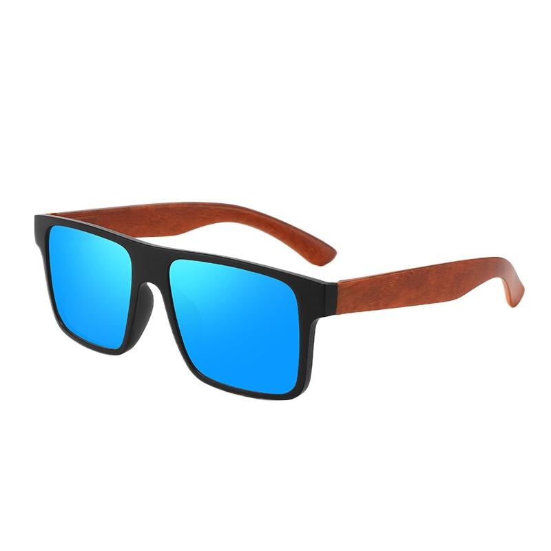 New Retro Uv Resistant Bamboo And Wood Sunglasses Summer Men'S Outdoor Sunshade Driving Eyeglasses Uv400
