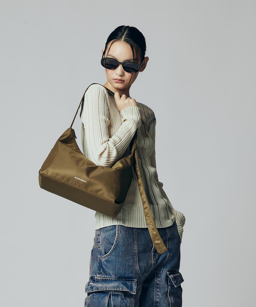 Marhen.J Emma Nylon Shoulder Hobo Bag